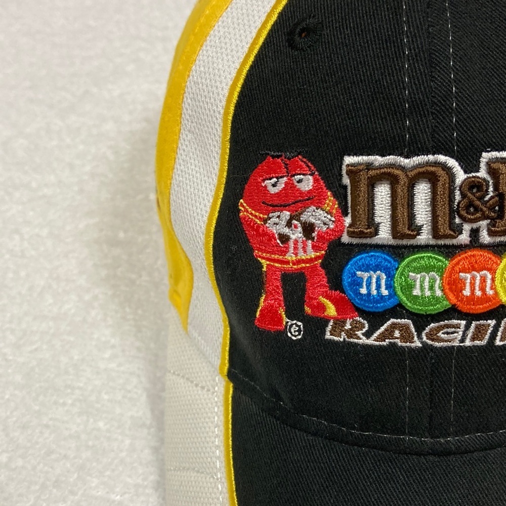 kyle busch m & m hat official pit cap 2010 nascar Joe Gibbs racing - Picture 2 of 8